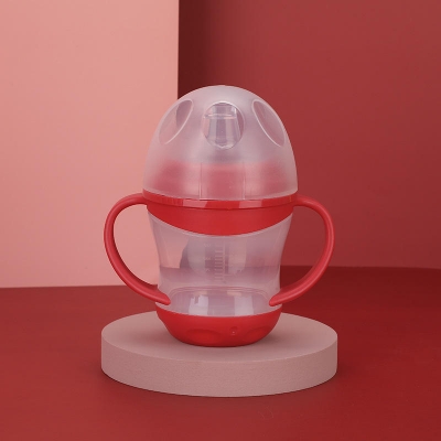 Picture of Safe and Drop Resistant Baby Bottle Set Portable Multi-functional Baby Bottle with Milk Powder Storage Baby