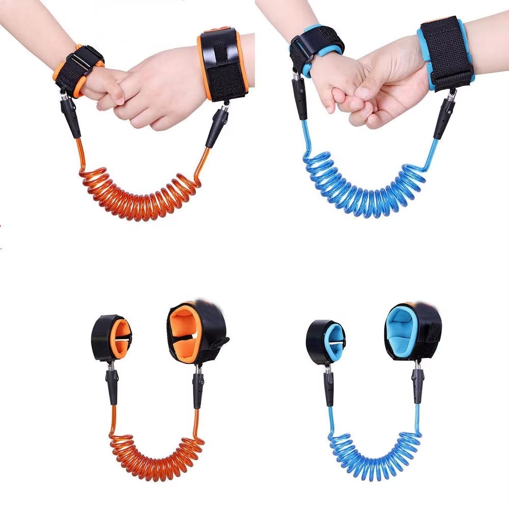 Picture of Soft Baby Safety Strap Wrist Link Double Lock Anti Lost Kids Baby Safety hand Cuff 1pcs