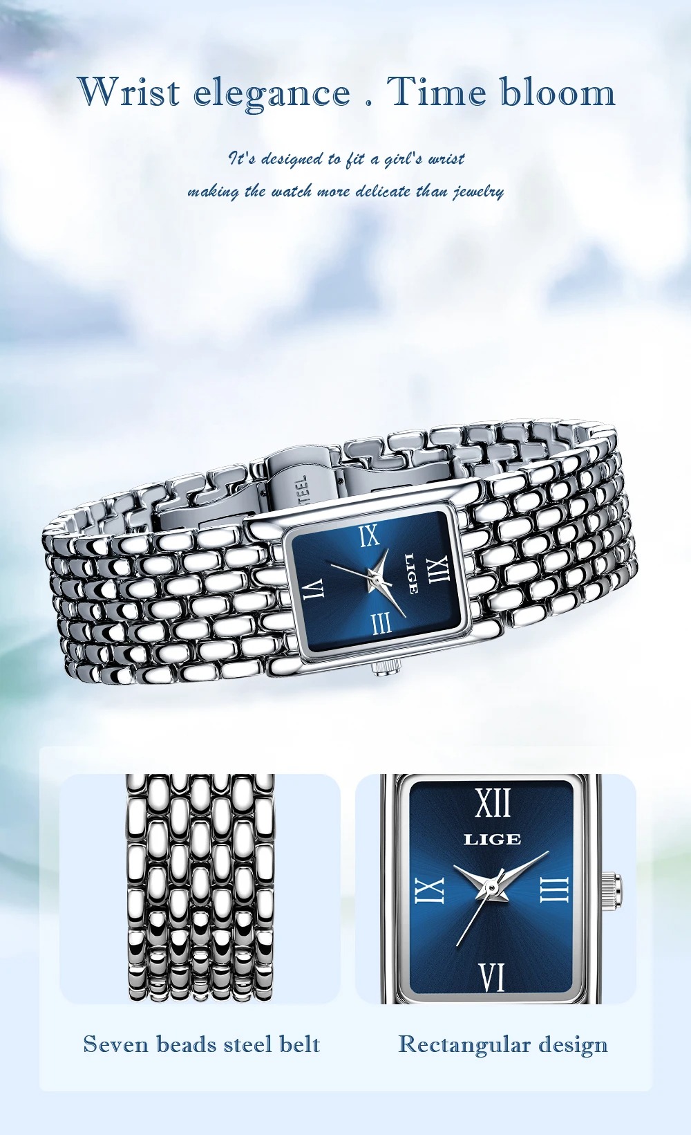 Picture of LIGE Women's Luxury Quartz Watch - Model LG89156