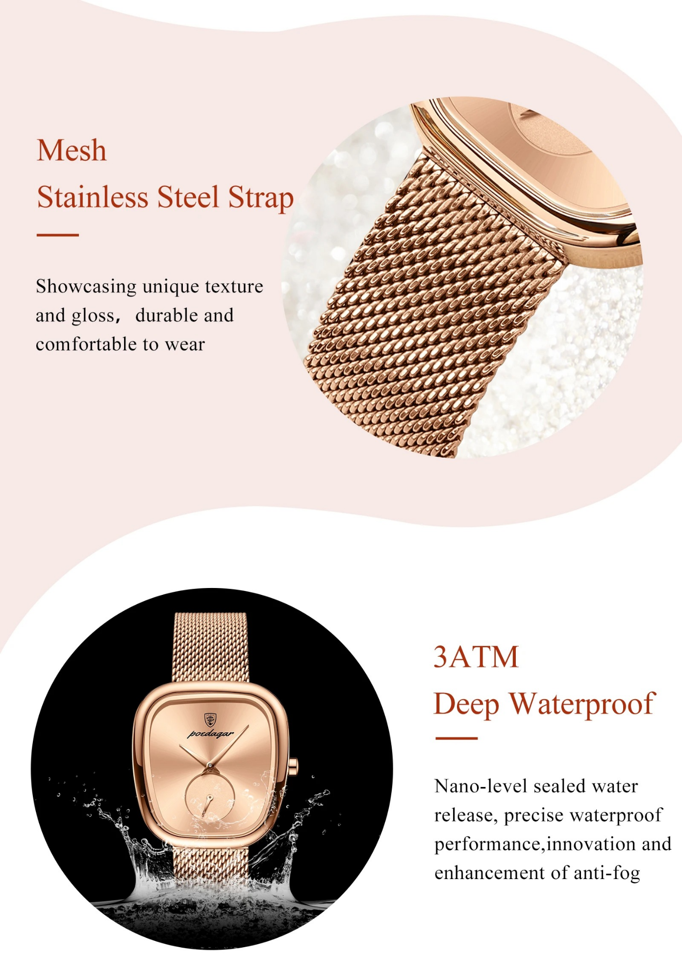 Picture of POEDAGAR Luxury Fashion Elegant Ladies Watch-Model 783W