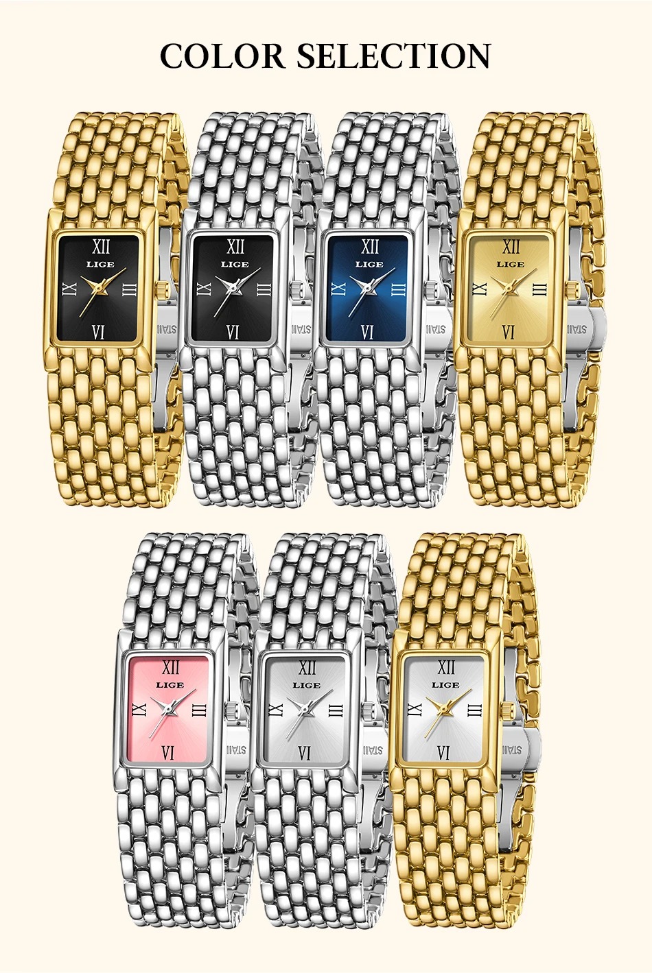 Picture of LIGE Women's Luxury Quartz Watch – Model LG89156