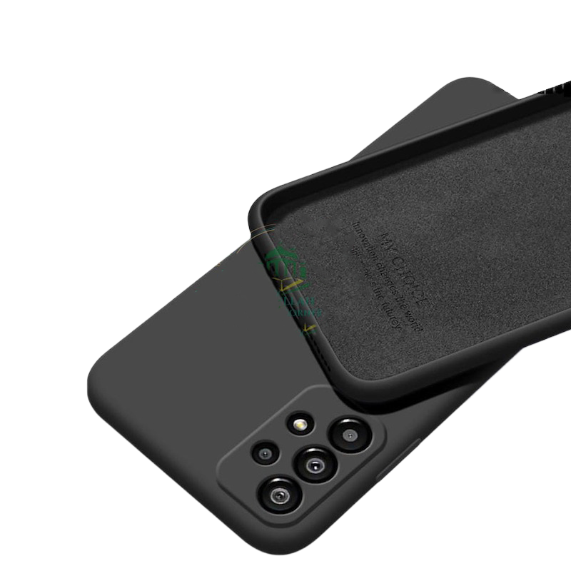 Picture of Premium Liquid Silicone Phone case for Samsung Galaxy A13 4G Liquid Silicon Mobile Back Case Soft Silicone Phone Cover - মোবাইল ফোন - Phoneo