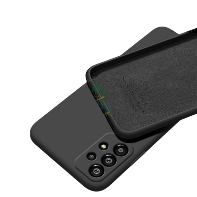 Picture of Premium Liquid Silicone Phone case for Samsung Galaxy A13 4G Liquid Silicon Mobile Back Case Soft Silicone Phone Cover - মোবাইল ফোন - Phoneo