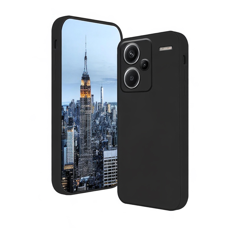 Picture of Premium Liquid Silicone Phone case for Xiaomi Redmi Note 13 Pro plus 5G / Xiaomi Redmi Note 13 Pro+ Liquid Silicon Mobile Back Case Soft Silicone Phone Cover - মোবাইল ফোন - Phoneo
