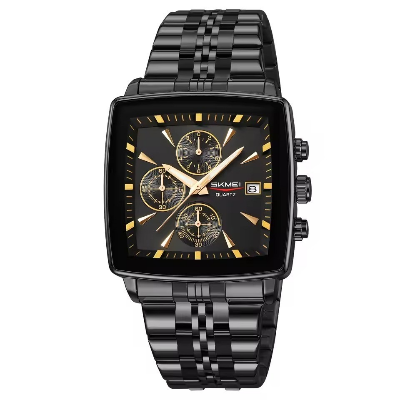 Picture of SKMEI 9331 Black Luxury Chronograph Watch