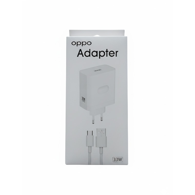 Picture of OPPO Adaptor Charger 33W SuperVOOC Original A96 A76 Reno7 K10 f19 f19 pro f21 pro f21s pro