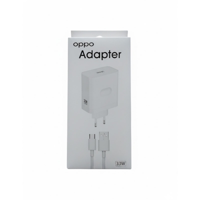 Picture of OPPO Adaptor Charger 33W SuperVOOC Original A96 A76 Reno7 K10 f19 f19 pro f21 pro f21s pro