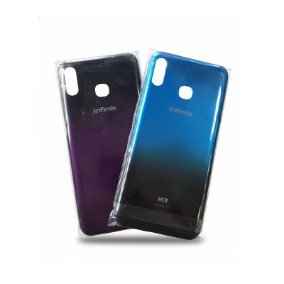 Picture of For Infinix Hot 8  Phone Battery Back Cover Backshell Glass Battery Rear Case Phone Battery Back Cover Backshell Glass Battery Rear Case - Phone Back Cover - মোবাইল ফোন - Phone