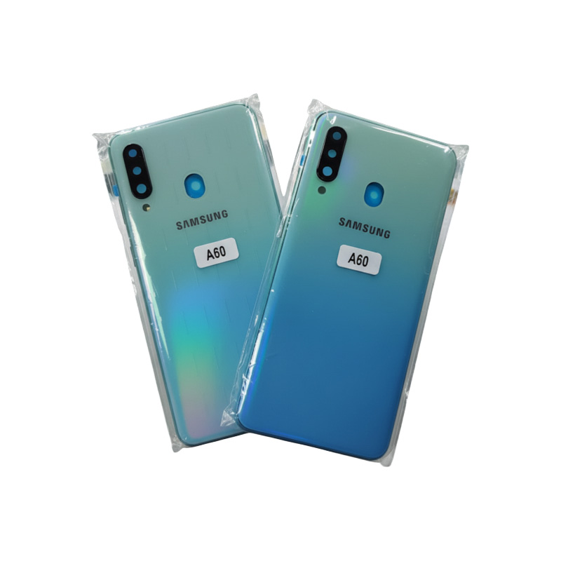 Picture of Replacement Backshell Panel + midel frame for Samsung Galaxy A60 Battery Back Door Back panel