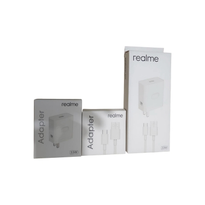 Picture of Realme 33W Super VOOC Flash Fast Charger Type C For Realme Real 33W