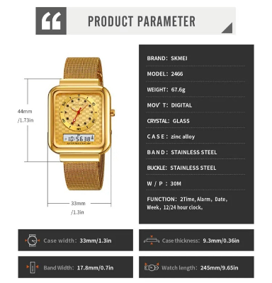 Picture of New Arrival Skmei 2466 Sport Digital Watch Waterproof