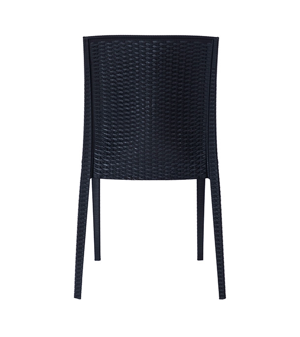 Caino Armless Chair Black  Buy Caino Armless Chair Black Online