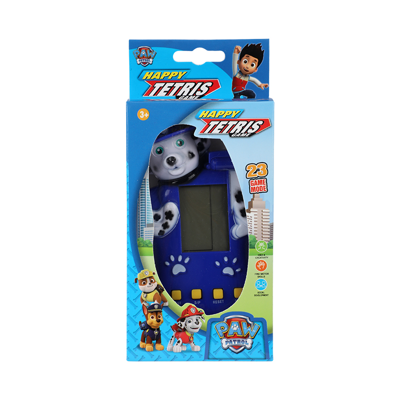 Picture of Paw Patrol Electronic Tetris | Mini Classic Falling Blocks Game | Portable Handheld Puppy Game Console | Fun Brain Training & Nostalgic Toy Picture of Paw Patrol Electronic Tetris | Mini Classic Falling Blocks Game | Portable Handheld Puppy Game Console | Fun Brain Training & Nostalgic Toy
