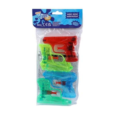 Picture of Pocket Water Shooters | 4-Piece Translucent Squirt Gun Set | Compact Handheld Water Blasters | Fun & Safe Toy for Summer Party Favors Picture of Pocket Water Shooters | 4-Piece Translucent Squirt Gun Set | Compact Handheld Water Blasters | Fun & Safe Toy for Summer Party Favors