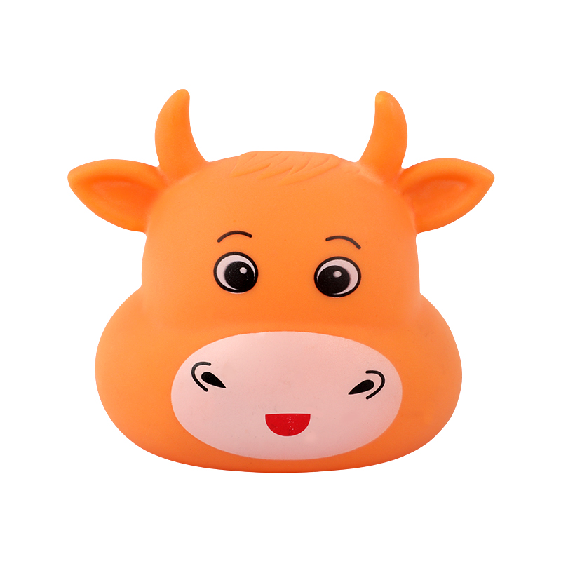 Picture of Cute Cow Coin Bank | Vibrant Orange Cartoon Cow Design | Durable PVC Piggy Bank for Kids | Fun Way to Encourage Saving Money Picture of Cute Cow Coin Bank | Vibrant Orange Cartoon Cow Design | Durable PVC Piggy Bank for Kids | Fun Way to Encourage Saving Money