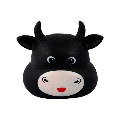 Picture of Cute Cow Coin Bank | Vibrant Orange Cartoon Cow Design | Durable PVC Piggy Bank for Kids | Fun Way to Encourage Saving Money Picture of Cute Cow Coin Bank | Vibrant Orange Cartoon Cow Design | Durable PVC Piggy Bank for Kids | Fun Way to Encourage Saving Money