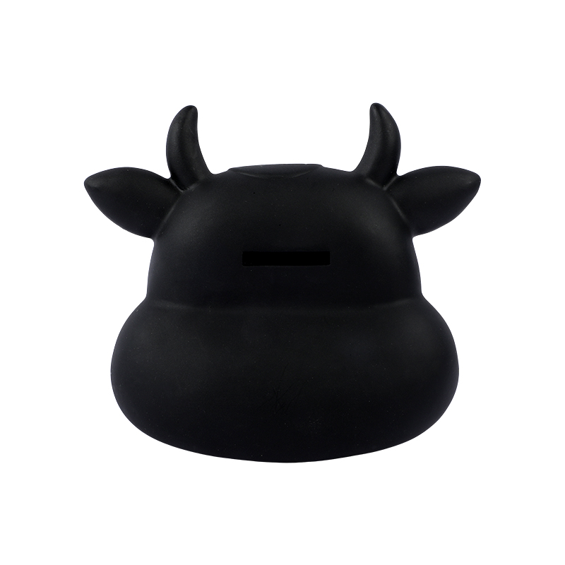 Picture of Cute Cow Coin Bank | Vibrant Orange Cartoon Cow Design | Durable PVC Piggy Bank for Kids | Fun Way to Encourage Saving Money Picture of Cute Cow Coin Bank | Vibrant Orange Cartoon Cow Design | Durable PVC Piggy Bank for Kids | Fun Way to Encourage Saving Money