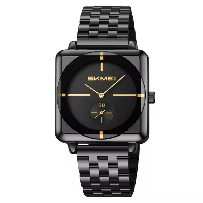 Picture of Skmei 2413 Silver New Square Men Gold Quartz Watches