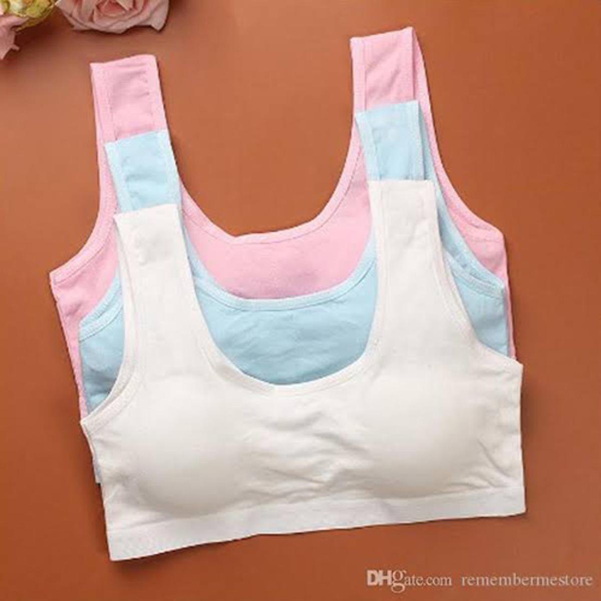 Picture of Sports bra teenagers bra comfortable bra padded bra cotton bra - Bra