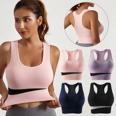 Picture of Lace design sports bra padded sports bra comfortable bra - Bra - Bra