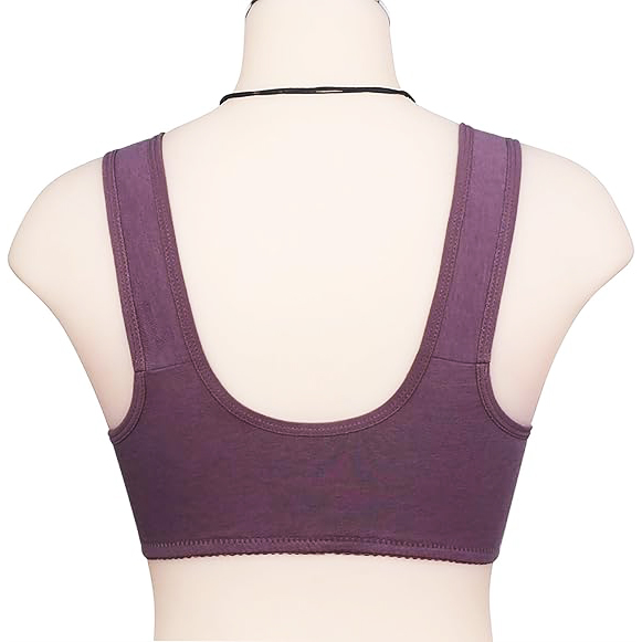 Picture of Printed Bra Maternity Bra Front Button Bra Silk Bra Comfortable Bra Ladies' Undergarments - Bra