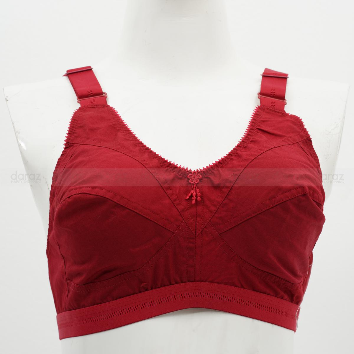 Picture of Indian Guddi Bra Big Belt Cotton Full Coverage