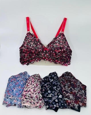 Picture of Net printed bra for women comfortable bra underwear