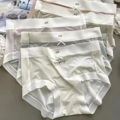 Picture of soft silk panty  transparent panty net panty stylish panty