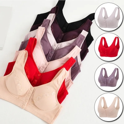 Picture of Front button bra   four button bra premium quality bra maternity bra brestfeeding bra womens wear bra  body fitting bra