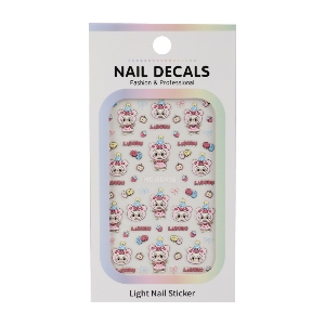 Labubu & The Monsters Nail Art Stickers| Premium Quality Exclusive Design Collectibles | Mystery Surprise Gifts for Friends & Family | China Made 