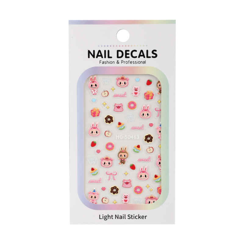 Picture of Labubu & The Monsters Nail Art Stickers| Premium Quality Exclusive Design Collectibles | Mystery Surprise Gifts for Friends & Family | China Made  Picture of Labubu & The Monsters Nail Art Stickers| Premium Quality Exclusive Design Collectibles | Mystery Surprise Gifts for Friends & Family | China Made