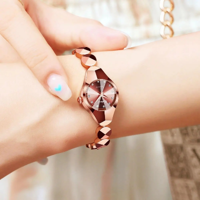 Picture of Women Watch Light Luxury Brand high-end Exquisite Bracelet Wristwatch Waterproof Ladies Fashion Quartz Watches gift
