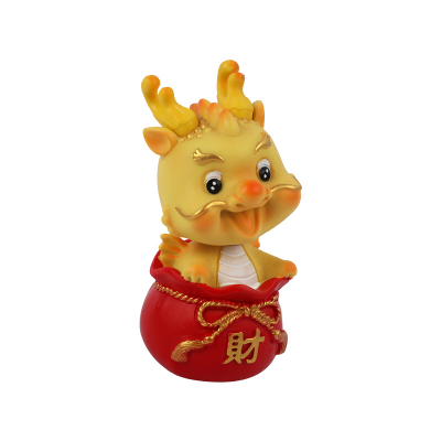 Picture of Wealth Dragon Bobblehead | Fortune-Themed Resin Figurine | Cute Chinese Lucky Charm Car Decor | Decorative Piece for Prosperity and Joy Picture of Wealth Dragon Bobblehead | Fortune-Themed Resin Figurine | Cute Chinese Lucky Charm Car Decor | Decorative Piece for Prosperity and Joy