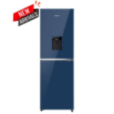 Picture of Hisense 270L BMF Inverter Glass Door with Dispenser Refrigerator RB1G266NMRB Royal Blue