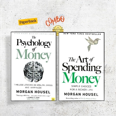 Picture of  Two Books Combo of Morgan Housel (The Art of Spending Money & The Psychology of Money) - Premium - Paperback