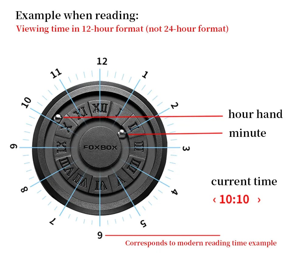 Picture of FOXBOX-Men's Stainless Steel Waterproof Quartz Watch, Creative Band, Scroll Beads, Magnetic Force, Watch, Brand