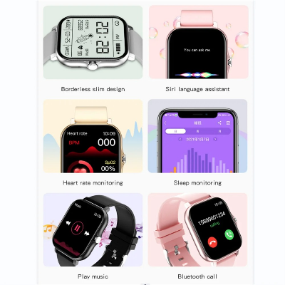 Picture of LIGE GT20 Full Touch Sport Smart Watch Men Women Heart Rate Fitness Tracker Bluetooth call Smart Watch