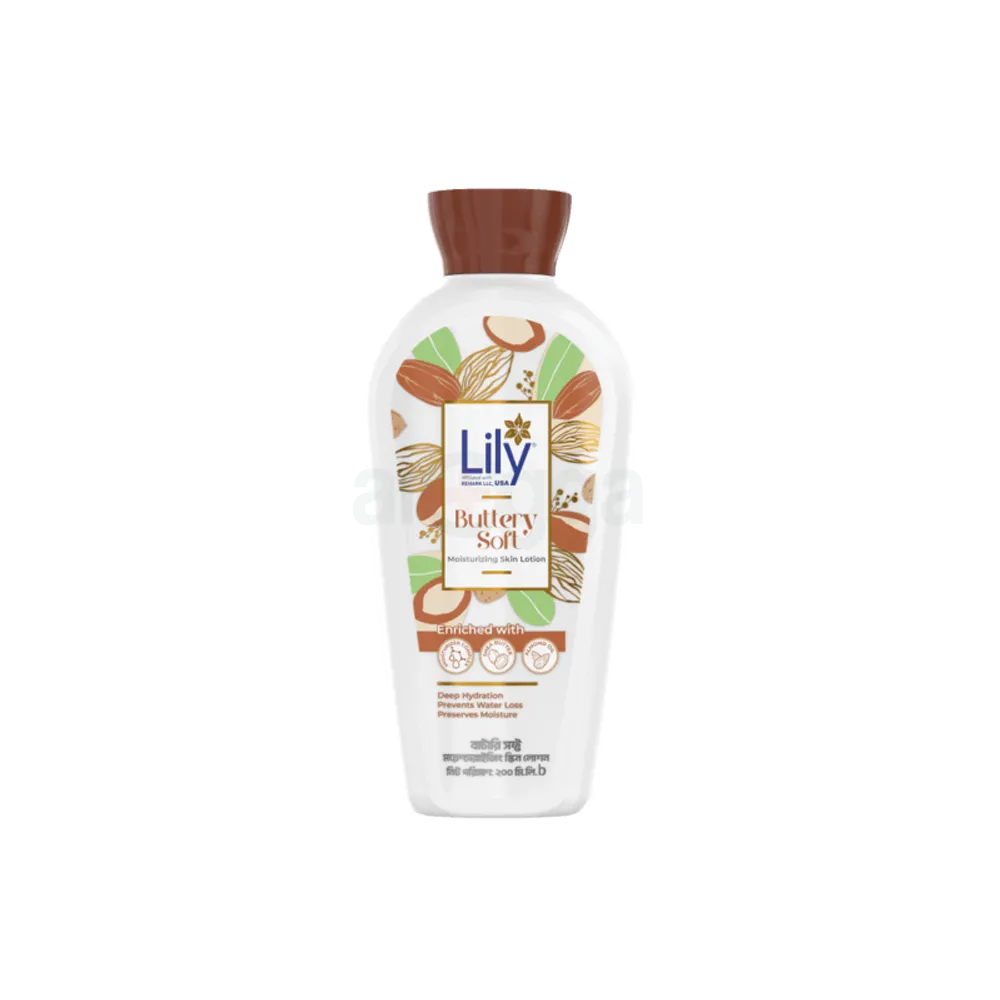 Lily Buttery Soft Moisturizing Skin Lotion 200ml Daily Shoppingonline shop bangladeshothoba.com