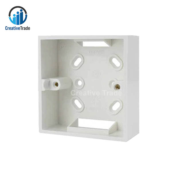 Picture of Single Gang PVC Back Box For Gang Switch, Gang Socket Picture of Single Gang PVC Back Box For Gang Switch, Gang Socket