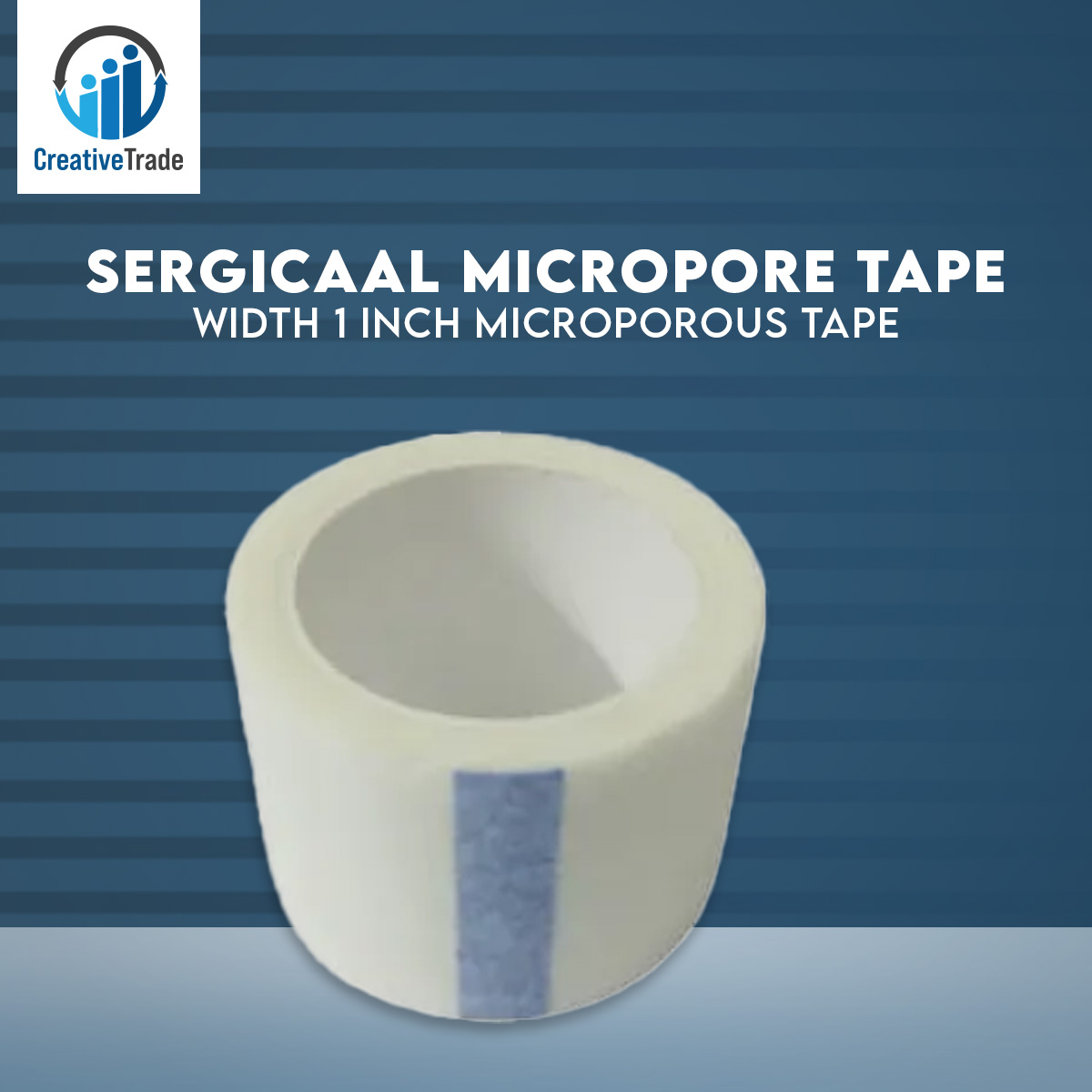 Picture of High Quality - Sergicaal Micropore Tape Width 1″ Inch Microporous Tape Hypoallergenic - Easy to Use And Maintain - Refine and Excellent