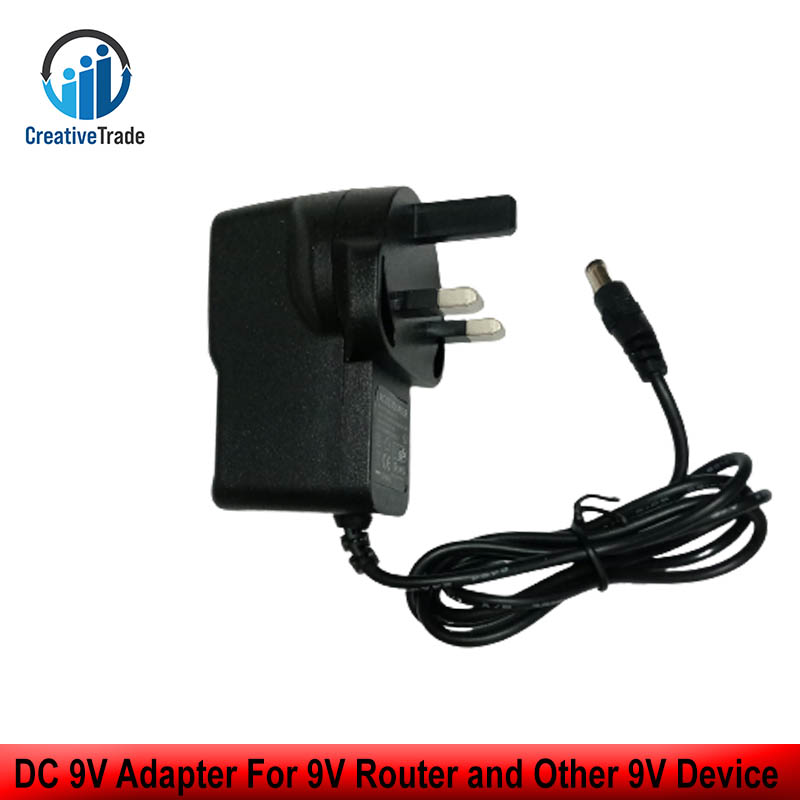 Picture of DC 9V Adapter For 9V Router and Other 9V Device