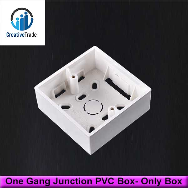 Picture of One Gang Junction PVC Box- Only Box