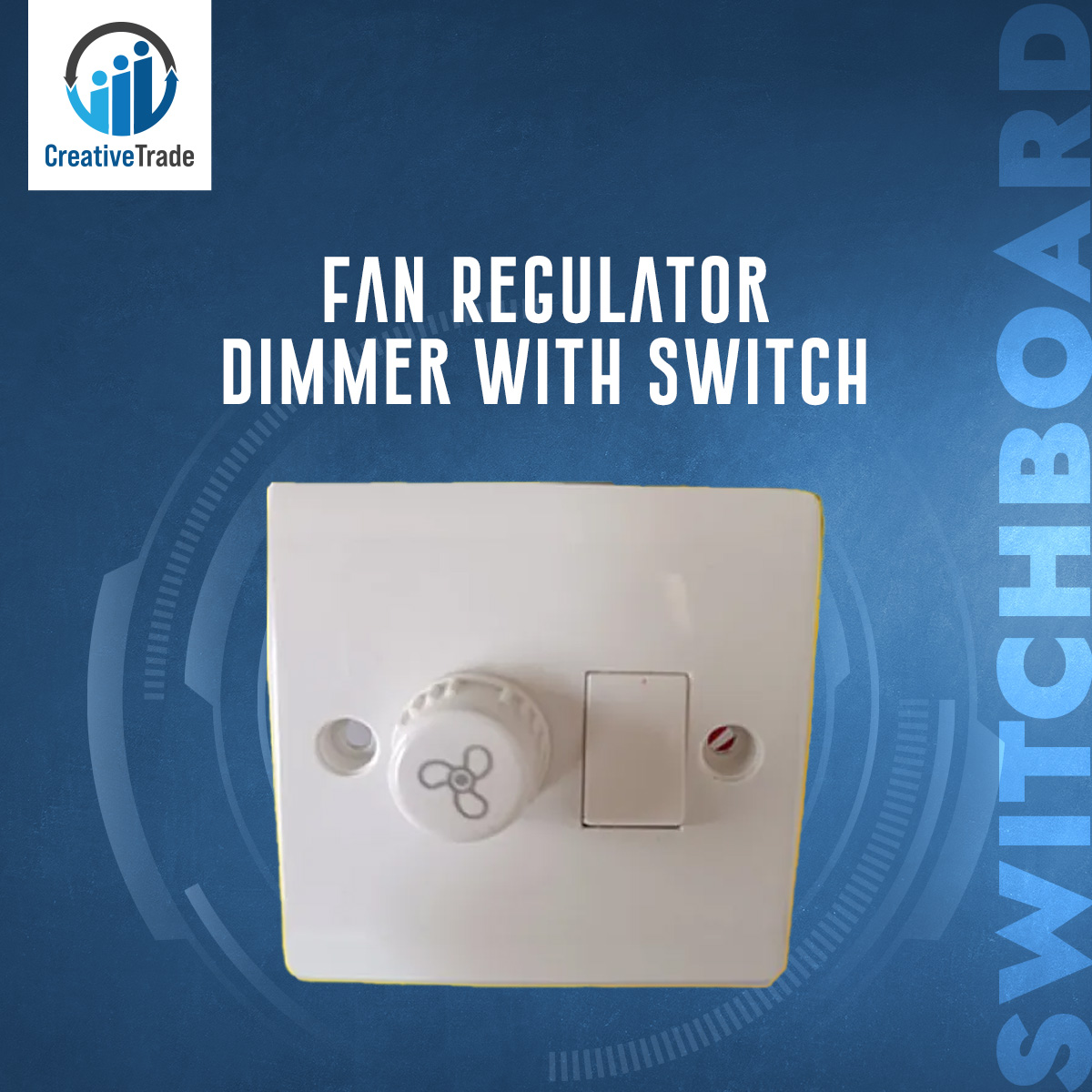 Picture of Fan Regulator Dimmer with Switch Picture of Fan Regulator Dimmer with Switch