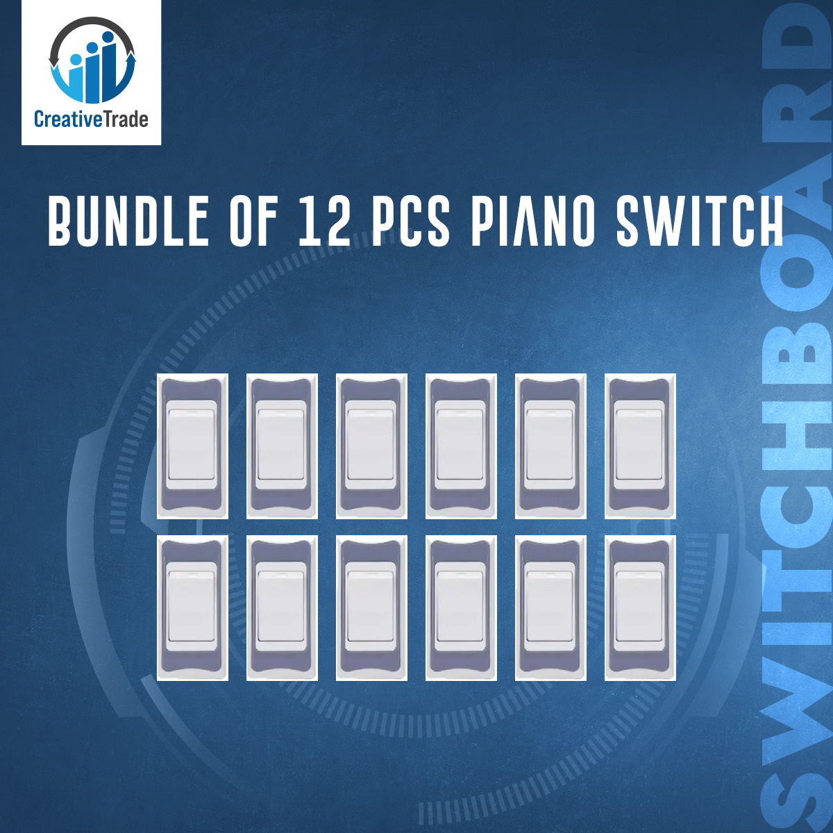 Picture of Bundle of 12 PCS Piano Switch Common Model