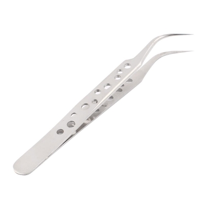 Picture of Curve Professional Tweezers Stainless Steel Easy to Use and Maintain