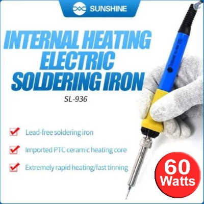 Picture of Sunshine Sl-936 Soldering Iron 60 Watt Tatal For Mobile Repair And All Kinds Of Electronics Product Repair Picture of Sunshine Sl-936 Soldering Iron 60 Watt Tatal For Mobile Repair And All Kinds Of Electronics Product Repair