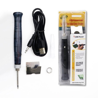 Picture of 8 Watt 5 Volt DC USB Mini Portable Soldering Iron Picture of 8 Watt 5 Volt DC USB Mini Portable Soldering Iron