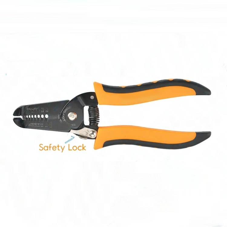Picture of 7 in 1 Wire Stripper Cutter 7 inch 180mm Multi-Purpose Self Adjusting Wire Cutting Hand Tool