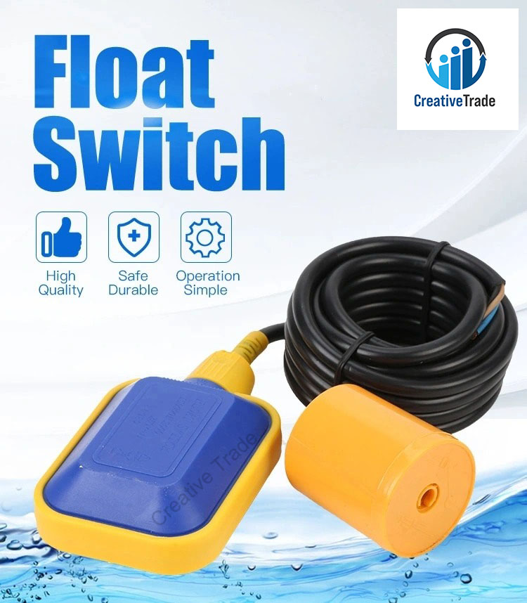 Picture of Water Tank Water Level Sensor Controller For Water Pump/Motor With Weight & Cable Fully Automatic Float Level Water Controler Switch Picture of Water Tank Water Level Sensor Controller For Water Pump/Motor With Weight & Cable Fully Automatic Float Level Water Controler Switch