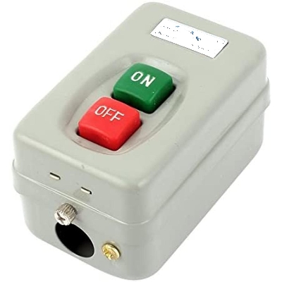 Picture of Push Button On/Off Switch for Motor Pump Machine Switch